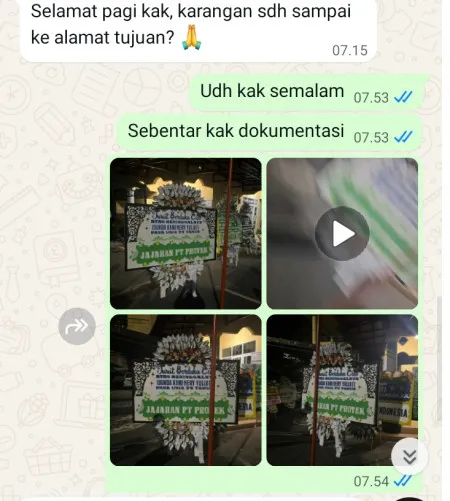 Pengiriman Papan Bunga Selamat Ciledug Tangerang